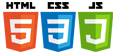 HTML CSS Javascript logo